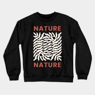 Nature Abstract Crewneck Sweatshirt